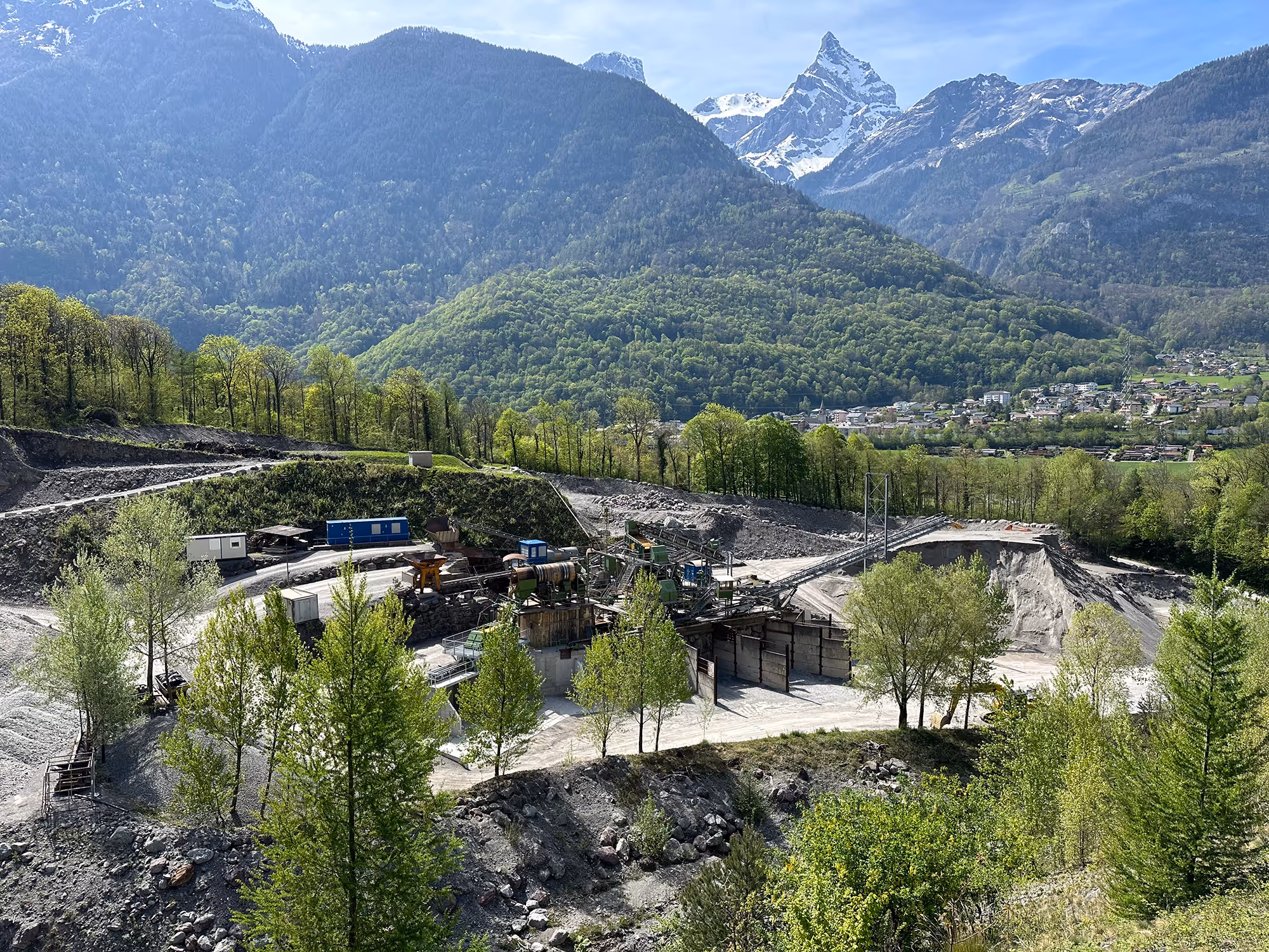 Photo de la gravière de l'Aboyeu